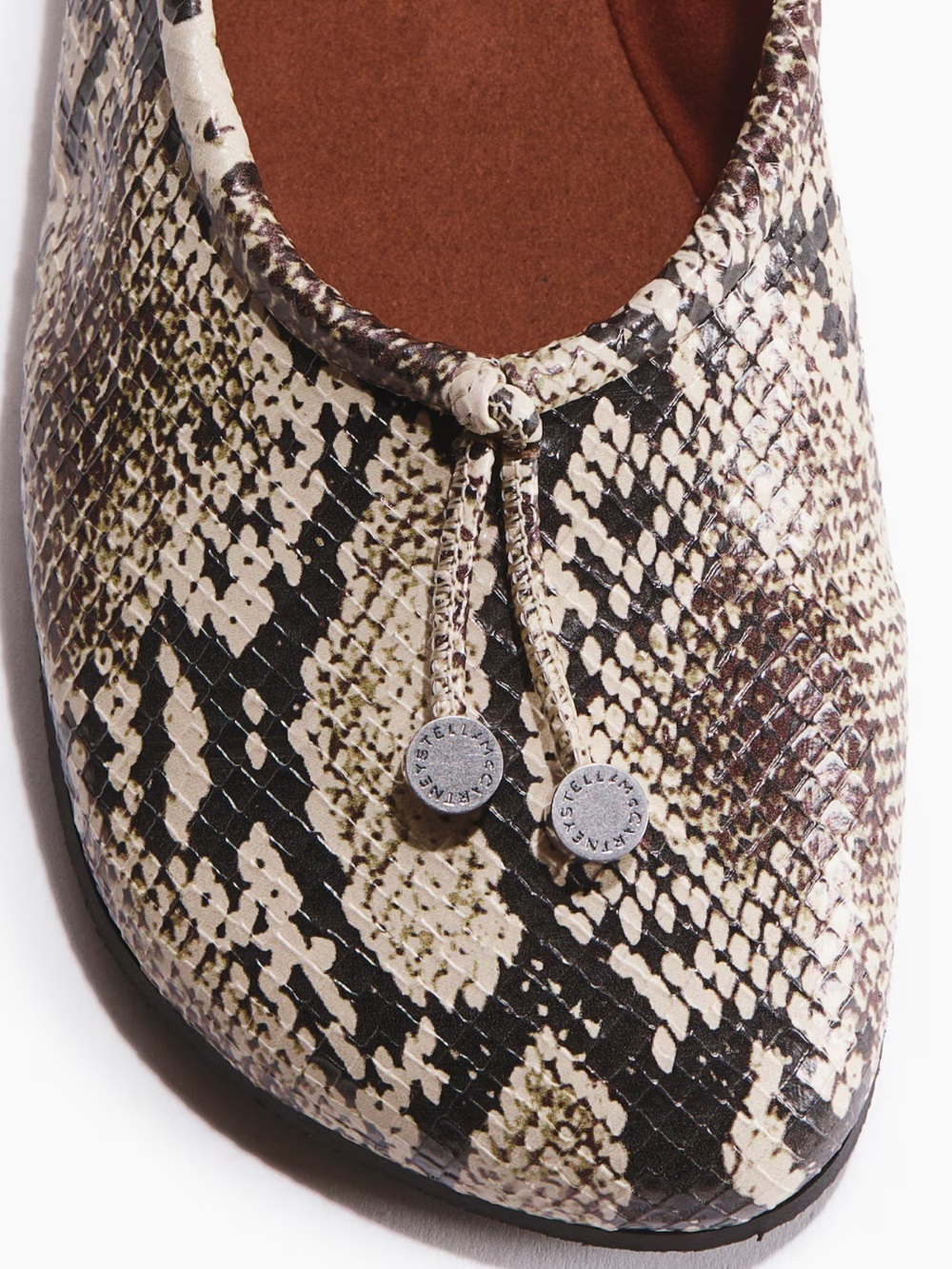 Stella McCartney H&M Python Ballet Flats - Picture 2 of 4